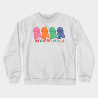 Cavapoo Mama Crewneck Sweatshirt